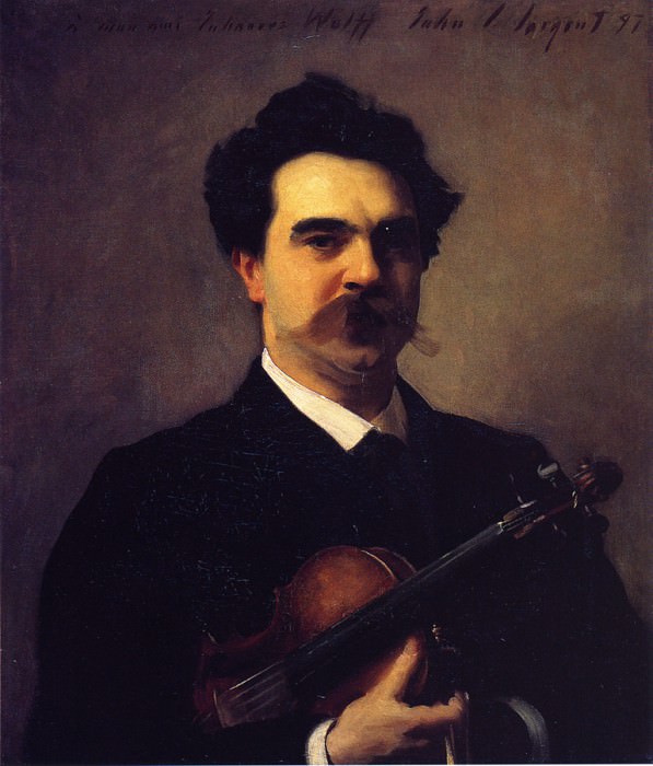 Johannes Wolff, John Singer Sargent