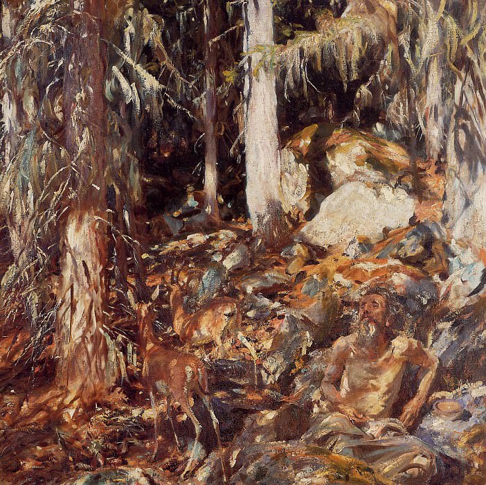 The Hermit. John Singer Sargent