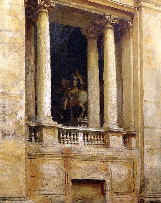 A Window in the Vatican. John Singer Sargent