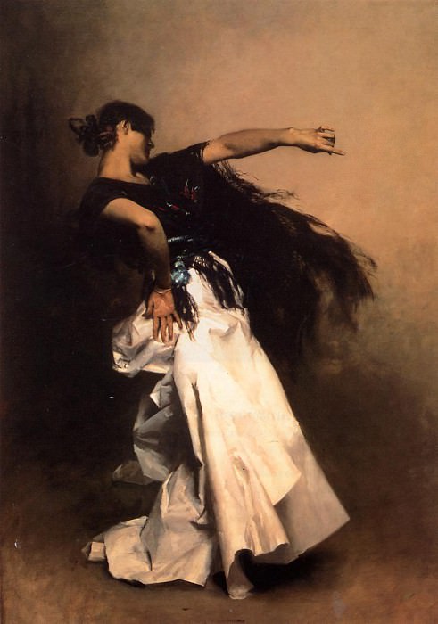 Spanish Dancer. John Singer Sargent