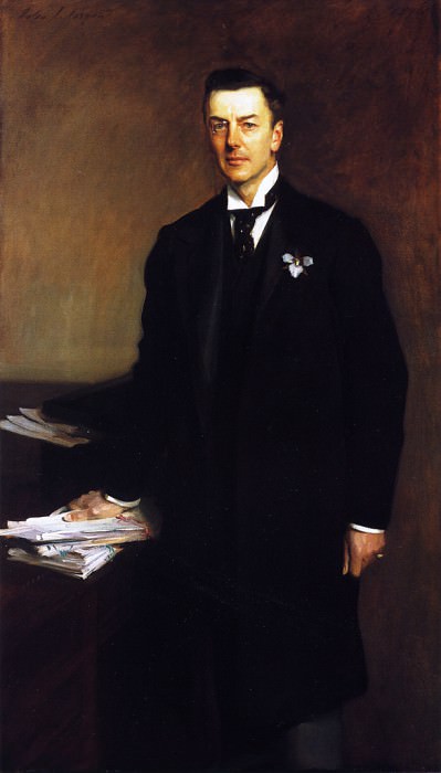 The Right Honourable Joseph Chamberlain. John Singer Sargent