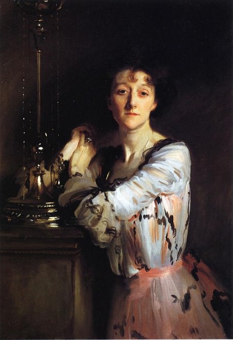 The Honorable Mrs. Charles Russell. John Singer Sargent
