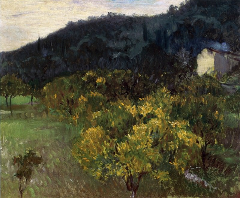 Landscape near Grasse, John Singer Sargent