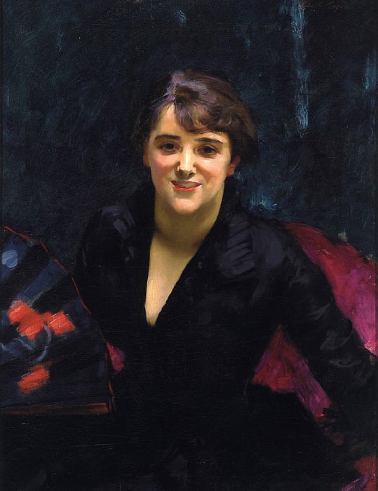 Madame Errazuriz (also known as The Lady in Black). John Singer Sargent