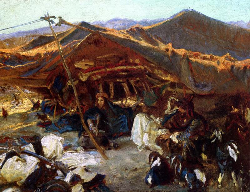 Bedouin Encampment. John Singer Sargent