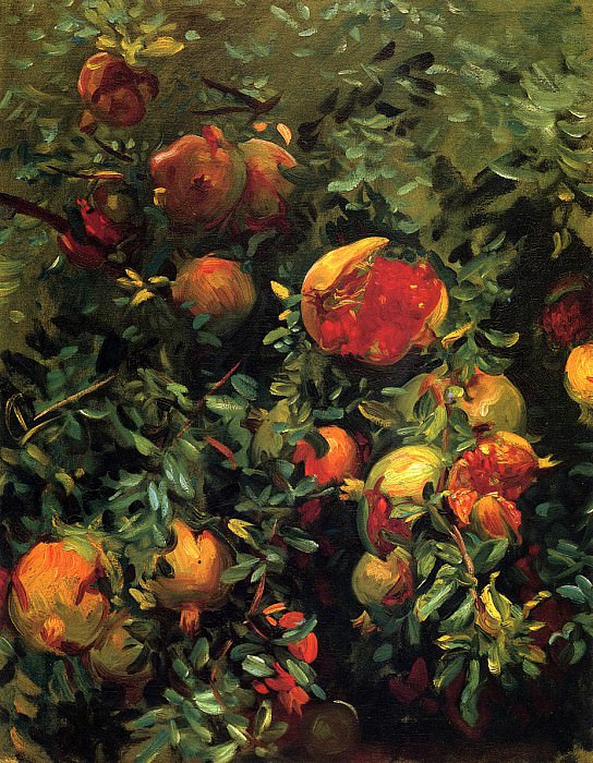 Pomegranates. John Singer Sargent