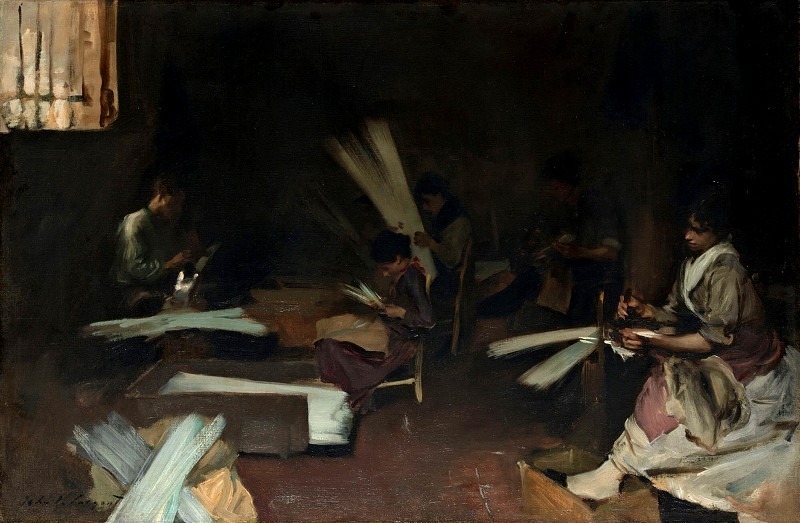 Venetian Glass Workers. John Singer Sargent