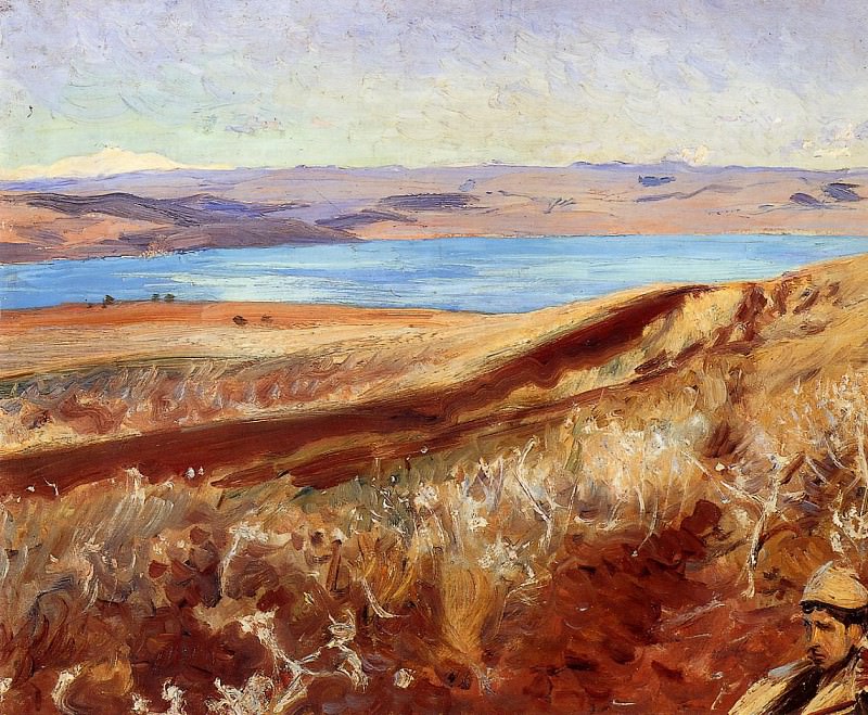 The Dead Sea. John Singer Sargent