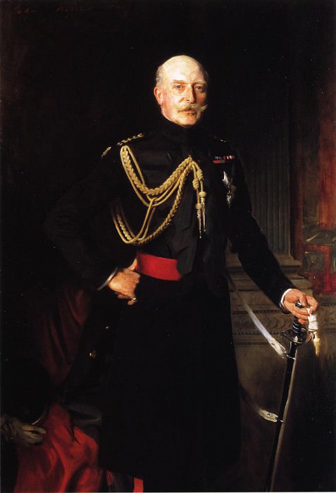 Fiield Marshall H. R. H. the Duke of Connaught and Strathearn. John Singer Sargent