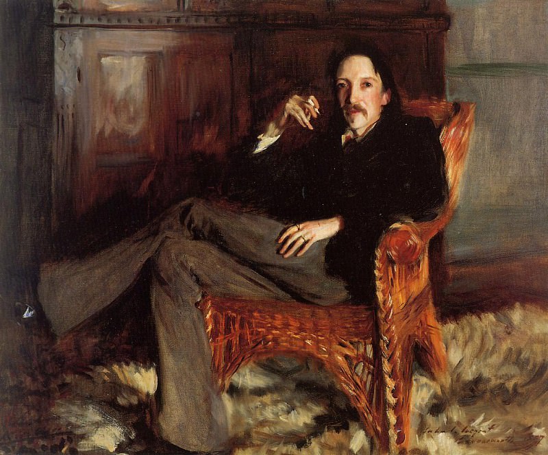 Robert Louis Stevenson. John Singer Sargent