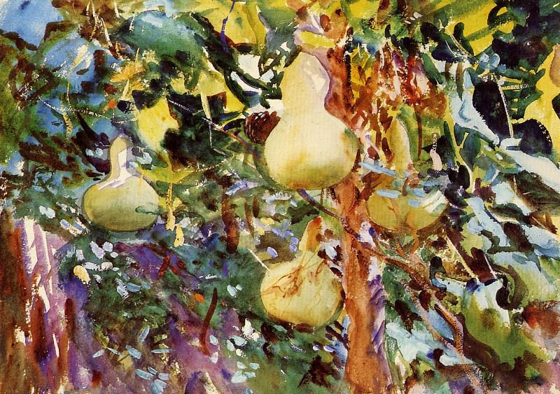 Gourds. John Singer Sargent
