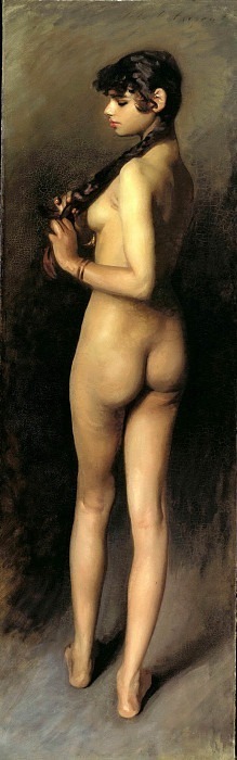 Nude Egyptian Girl. John Singer Sargent