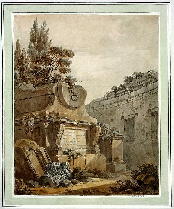 Klerisso, Charles-Louis - Architectural Fantasy (14). Hermitage ~ part 06