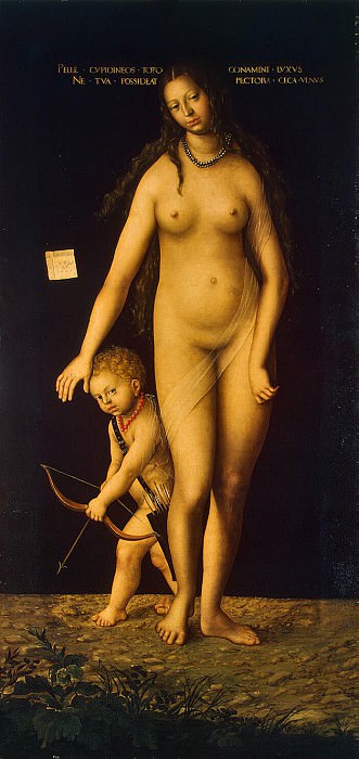 Cranach, Lucas the Elder - Venus and Cupid. Hermitage ~ part 06