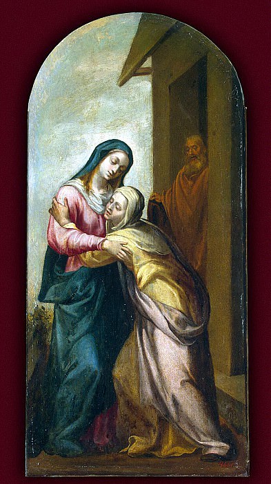 Кастильо, Хуан дель - Встреча Марии и Елизаветы. Эрмитаж ~ часть 6