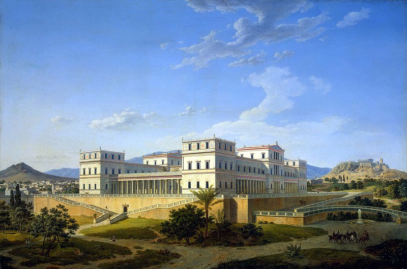 Klenze, Leo von - Palace in Athens. Hermitage ~ part 06