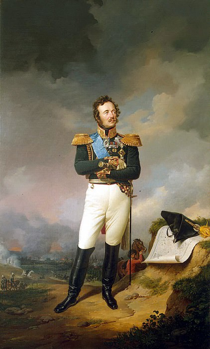 Kruger Franz - Portrait of Ivan Paskiewich. Hermitage ~ part 06