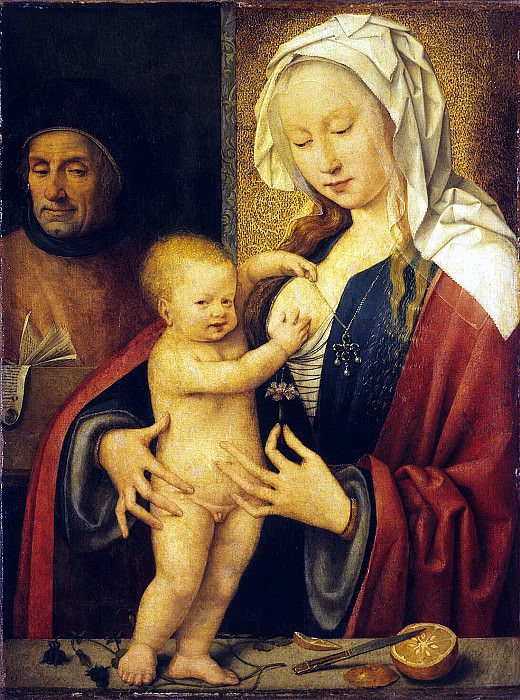 Cleves, Ios van - Holy Family. Hermitage ~ part 06