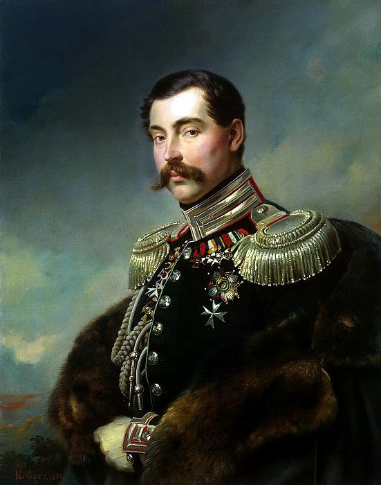 Kruger Franz - Portrait of Andrey Aleksandrovich Obolensky. Hermitage ~ part 06