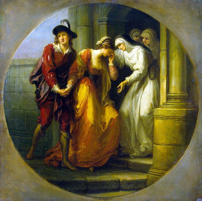 Kaufmann, Angelica - Farewell of Abelard and Heloise. Hermitage ~ part 06