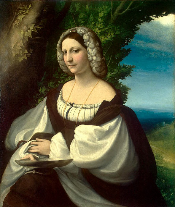 Correggio – Portrait of a Woman, Hermitage ~ part 06