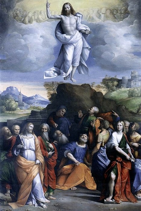 GAROFALO Ascension Of Christ. The Italian artists