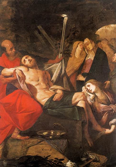 CRESPI Giovanni Battista Entombment Of Christ. The Italian artists