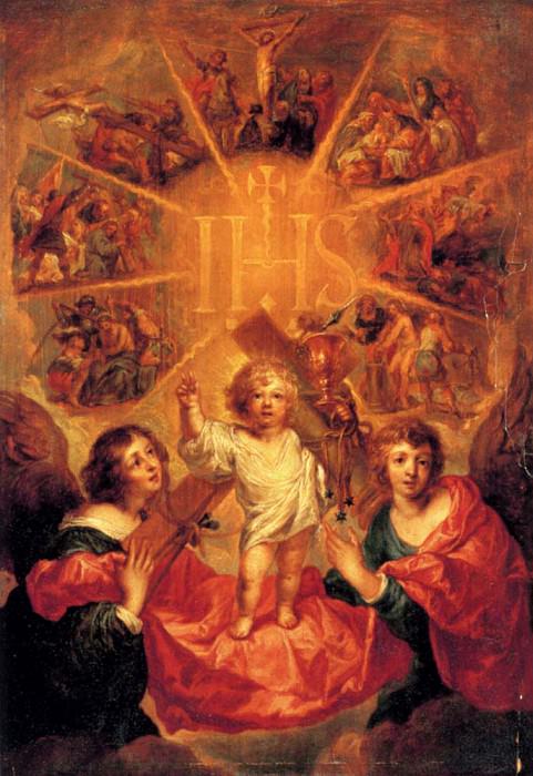 Sallaert Antoine The Glorification Of The Name Of Jesus. Итальянские художники