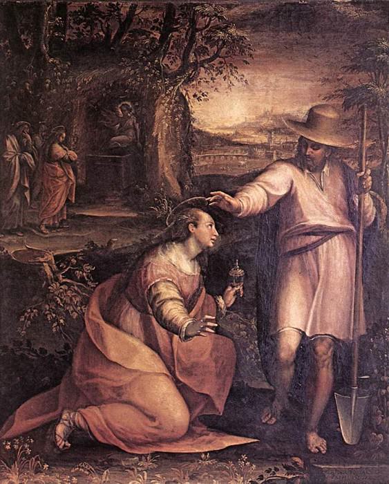 FONTANA Lavinia Jesus Appears To Mary Magdalene. The Italian artists