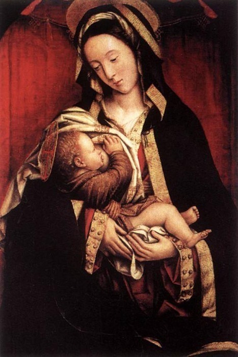 FERRARI Defendente -- Madonna And Child. The Italian artists