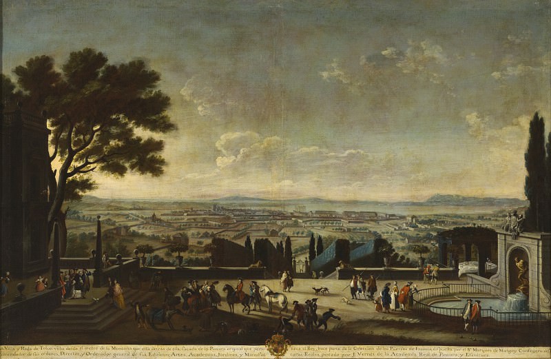 Juan Patricio Morlete Ruiz - View of the City and Roads of Toulon (Vista de la villa y rada de Tolon). Los Angeles County Museum of Art (LACMA)
