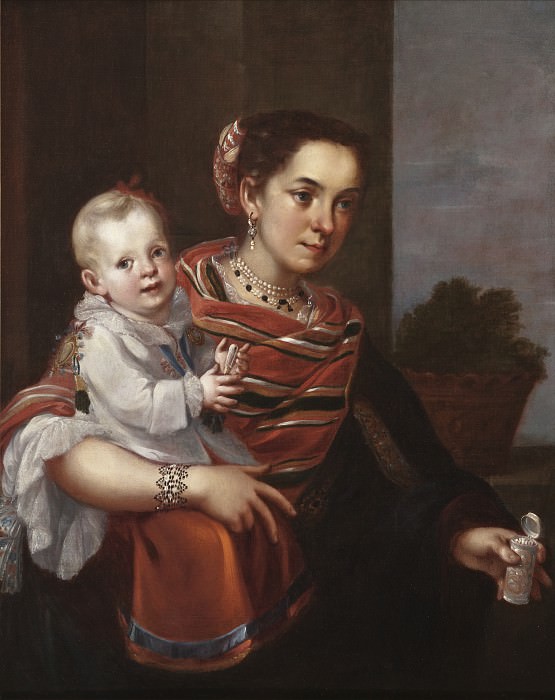 Хуан Патрисио Морлете Руис - Бегство мориски с сыном из Альбино. Окружной художественный музей (LACMA) ~ Лос-Анджелес (приписывается)