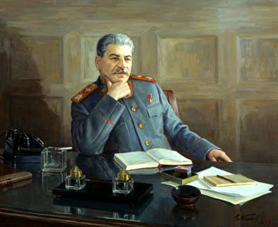 Portraits of Stalin - Boris Karpov. 900 Classic russian paintings