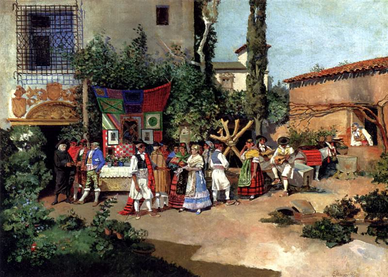 Atalaya Enrique La Fiesta, Испанские художники
