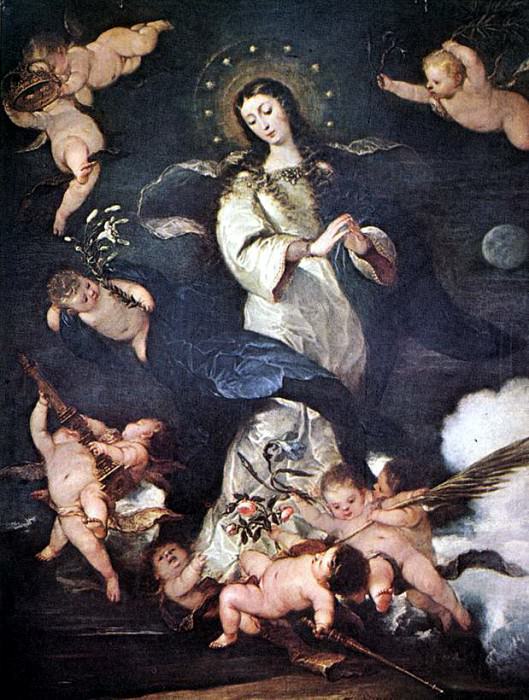 ANTOLINEZ Jose Immaculate Conception. Испанские художники