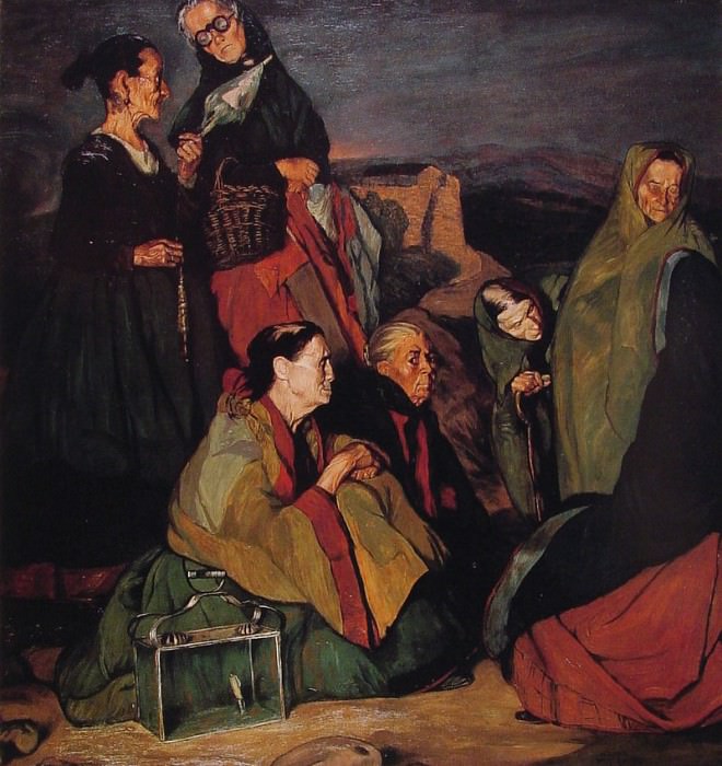 The Witches. Spanish artists
