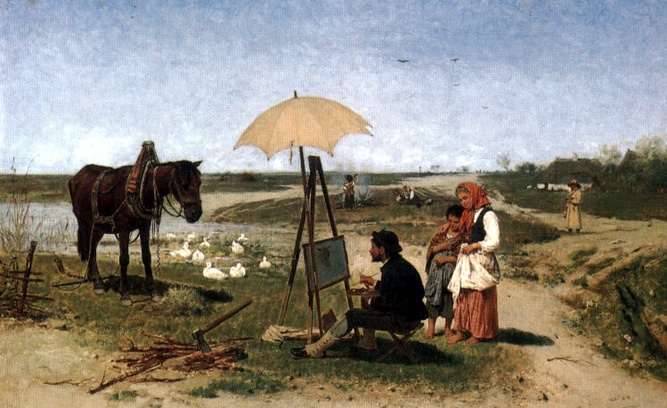 Der Pferdemaler. Польские художники
