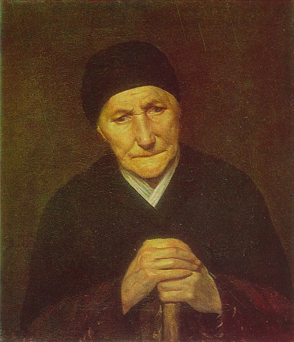 Portrait of woman. Krasnodar. Vasily Perov