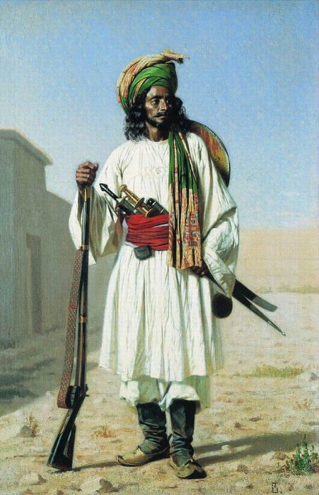 Afghan. 1867-1868. Vasily Vereshchagin