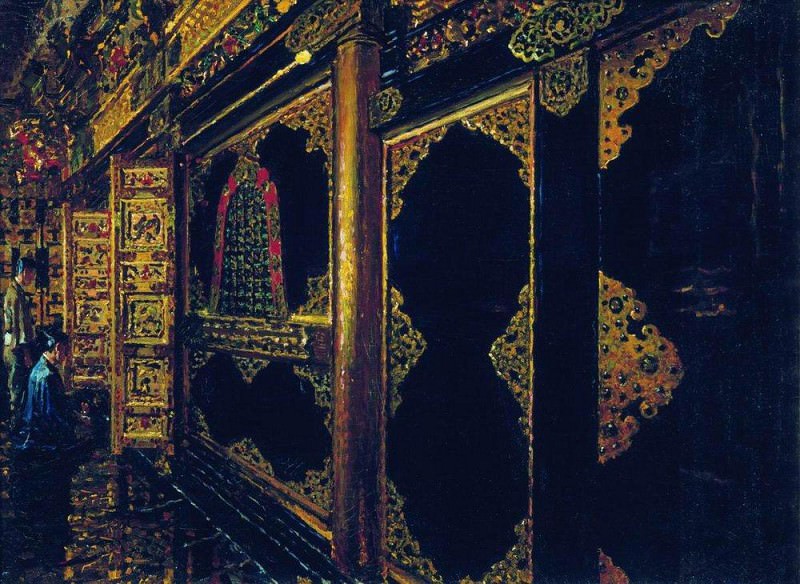 Храм в Токио. 1871-1873. Василий Васильевич Верещагин