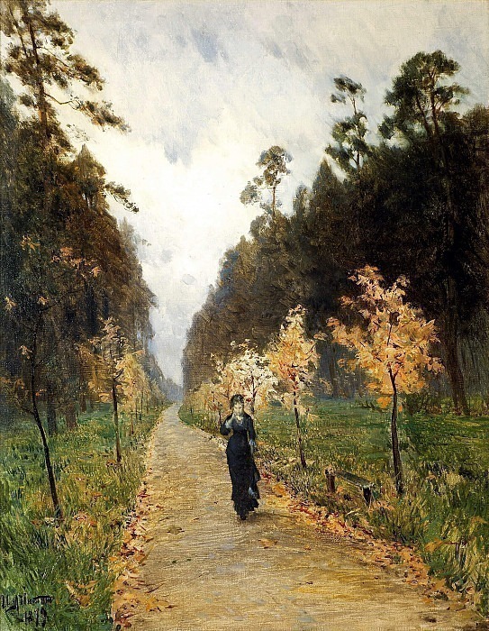 Autumn day. Sokolniki. Isaac Ilyich Levitan