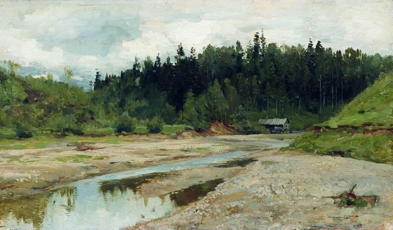 Forest River. 1886-1887. Isaac Ilyich Levitan