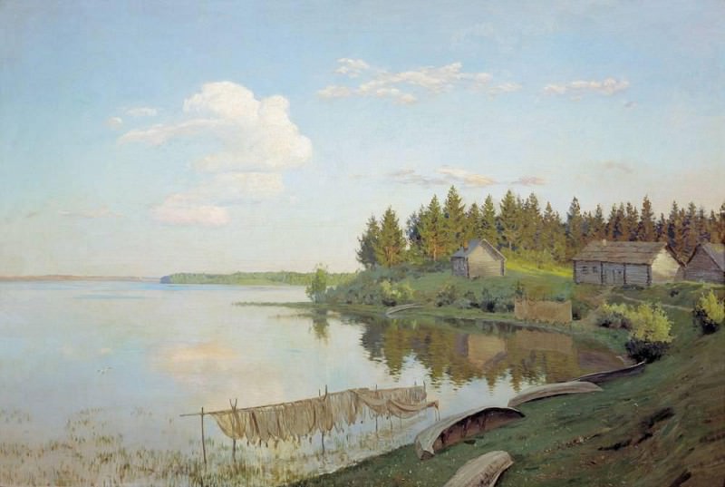 On the lake (Tver region). 1893. Isaac Ilyich Levitan