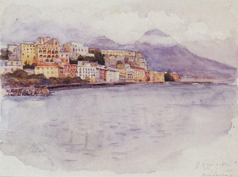 Naples. 1900. Vasily Ivanovich Surikov