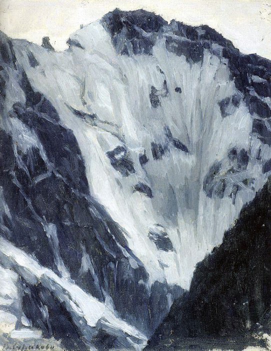 Snowy Mountains. 1897. Vasily Ivanovich Surikov
