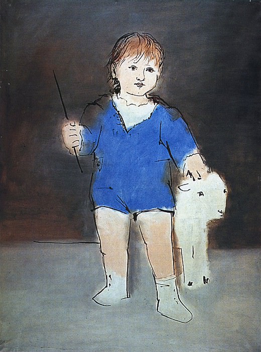 1923 Portrait de Paulo. Пабло Пикассо (1881-1973) Период: 1919-1930