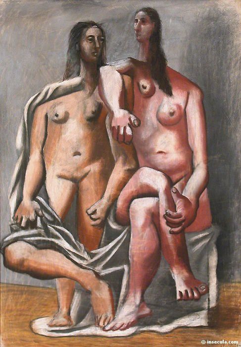 1920 Deux baigneuses. Пабло Пикассо (1881-1973) Период: 1919-1930
