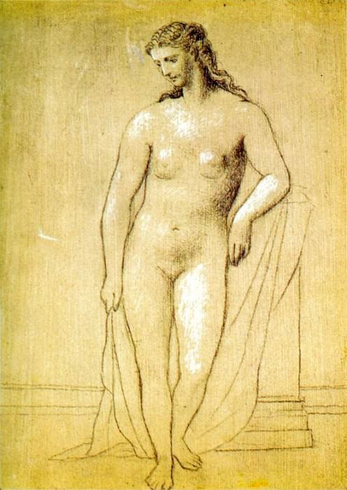 1923 Femme nue accoudВe. Пабло Пикассо (1881-1973) Период: 1919-1930