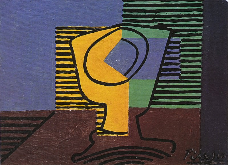 1922 Verre. Пабло Пикассо (1881-1973) Период: 1919-1930