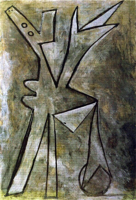 1928 Femme grise et noire. Пабло Пикассо (1881-1973) Период: 1919-1930